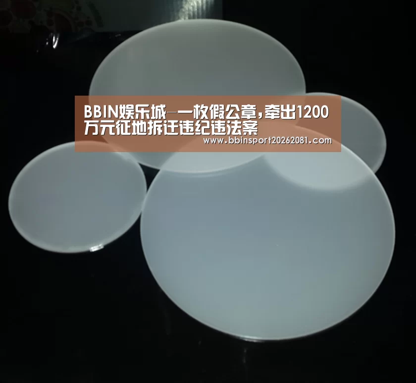 BBIN娱乐城-一枚假公章,牵出1200万元征地拆迁违纪违法案(图3) BBIN娱乐城