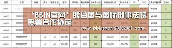 ‘BBIN官网’联合国与国际刑事法院签署合作协定(图2) BBIN官网